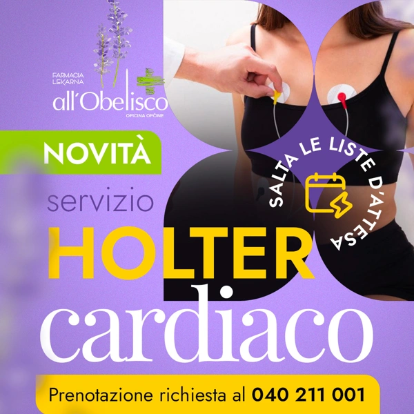 💜 Salta le lunghe liste d’attesa: l’Holter Cardiaco ora è in farmacia!